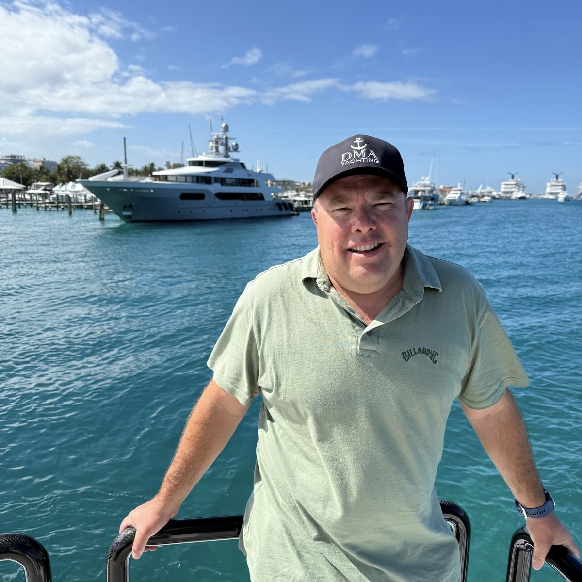 Charter and Yacht Sales Broker Chris De Kock with DMA Yachting